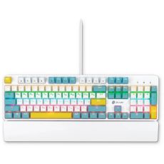 Клавиатура проводная Oklick K951X USB, проводная, белый, 1901079