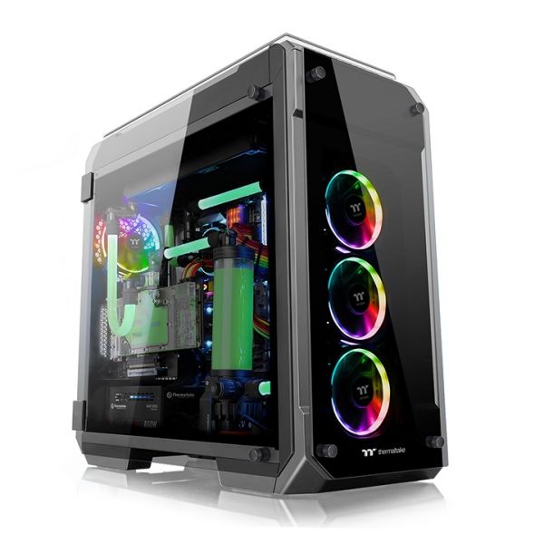 Корпус Thermaltake View 71 Tempered Glass Full-Tower черный CA-1I7-00F1WN-01